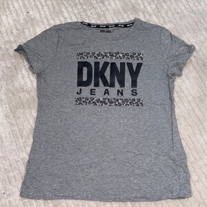DKNY Gray Women's Top Size S